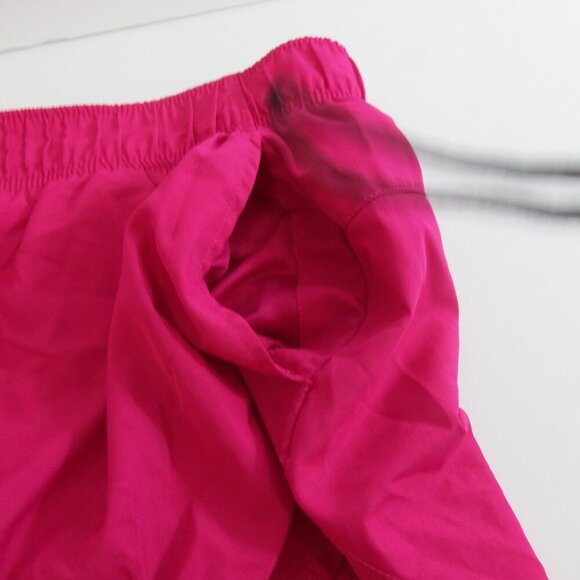 Athletic Works Shorts Womens 2XL Pink Solid Lined Stretch Workwear Elastic Waist - Picture 4 of 10